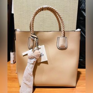 NEW Fashion Tassel 2-PCS Tote Satchel Set